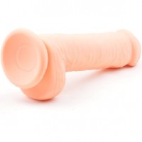 Dildo Realistic Vibrating and Rotating Silicone 10 Functions Rechargeable FLESH color